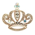 thumbnail image 1 of Alamode LO2871 Women Flash Rose Gold White Metal Brooches with Top Grade Crystal in Multi Color, 1 of 1
