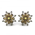 thumbnail image 1 of Alamode LO4200 Women Antique Copper Brass Earrings with Synthetic in Multi Color, 1 of 1