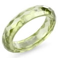 thumbnail image 1 of Alamode LOS082-8 Women Stone Ring with AAA Grade CZ in Olivine - Size 8, 1 of 1