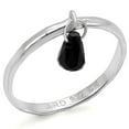 thumbnail image 1 of Alamode LOS319-5 Women Silver 925 Sterling Silver Ring with Genuine Stone in Sapphire - Size 5, 1 of 1