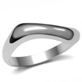 thumbnail image 1 of Alamode TK031-9 Women High Polished Stainless Steel Ring with No Stone in No Stone - Size 9, 1 of 1