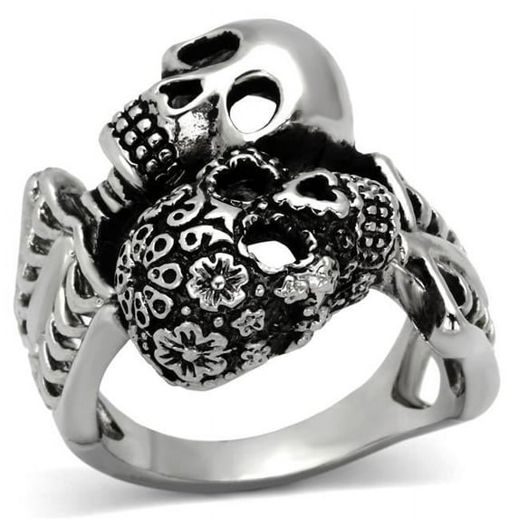Alamode TK1039-13 Men High Polished Stainless Steel Ring with No Stone in No Stone - Size 13