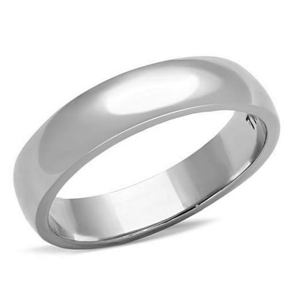 Alamode TK1375-12 Unisex High Polished Stainless Steel Ring with No Stone in No Stone - Size 12