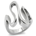 thumbnail image 1 of Alamode TK152-10 Women High Polished Stainless Steel Ring with No Stone in No Stone - Size 10, 1 of 1