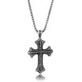 thumbnail image 1 of Alamode TK1989-20 Men High Polished Stainless Steel Necklace with No Stone in No Stone - 20 in., 1 of 1