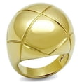 thumbnail image 1 of Alamode TK2831-6 IP Gold Ion Plating Stainless Steel Ring with No Stone, Size 6, 1 of 1