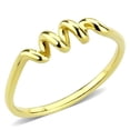 thumbnail image 1 of Alamode TK3626-9 Women IP Gold Stainless Steel Ring with No Stone in No Stone - Size 9, 1 of 1