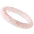 thumbnail image 1 of Alamode VL046-7.25 7.25 in. Resin Bangle with No Stone, Light Rose, 1 of 1