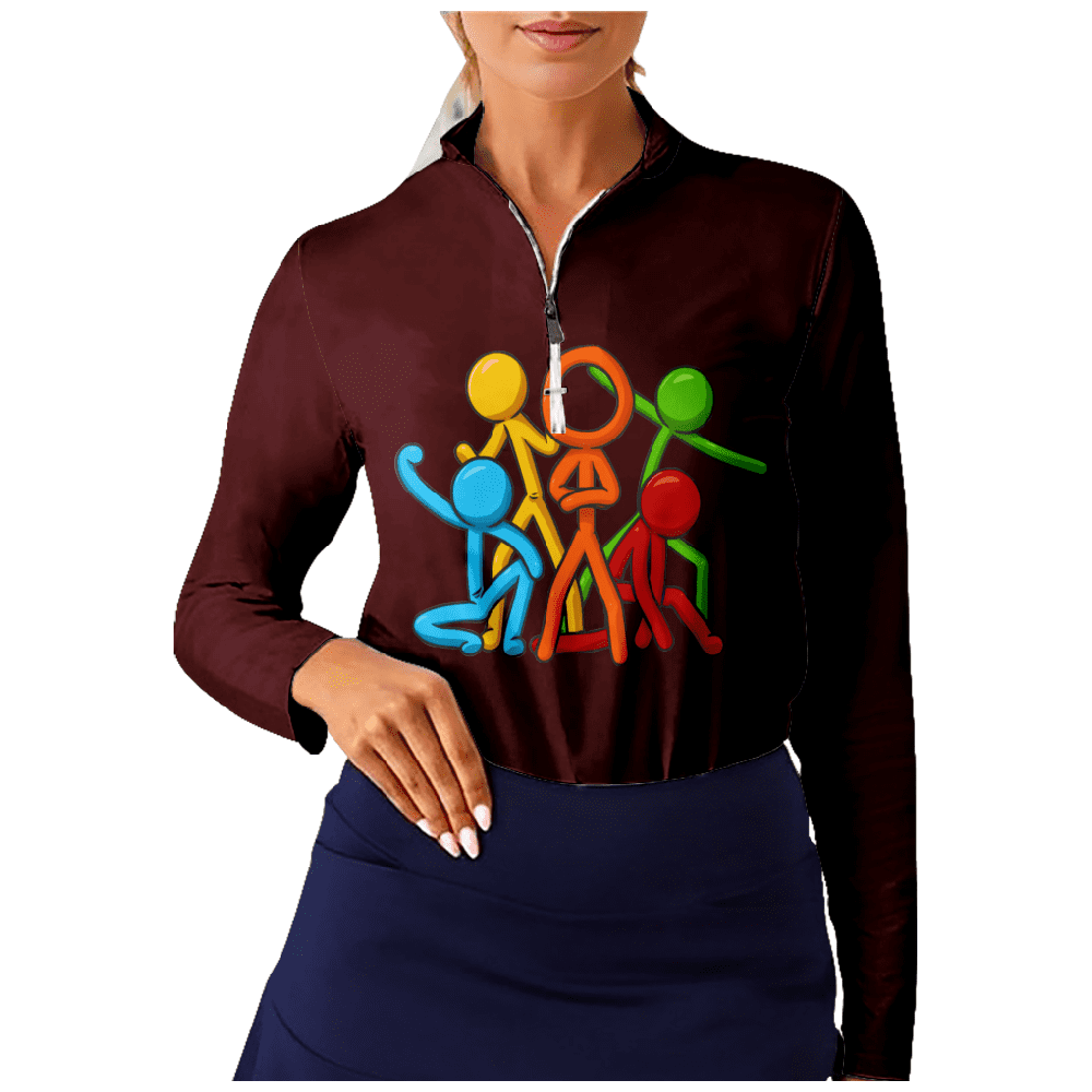 Half collar golf shirt cheap