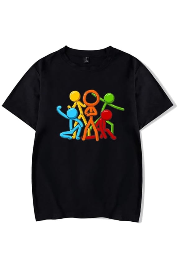 Alan Becker Merch T-shirt Fashion Cute Short Sleeve Men And Women Casual Harajuku Wear