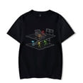 thumbnail image 1 of Alan Becker Merch T-shirt Trendy Round Neck Short Sleeves Men And Women Summer Street Wear, 1 of 2