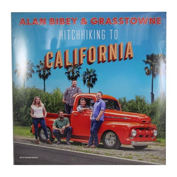 Alan Bibey & Grasstowne Hitchhiking To California NEW Vinyl Christian Bluegrass