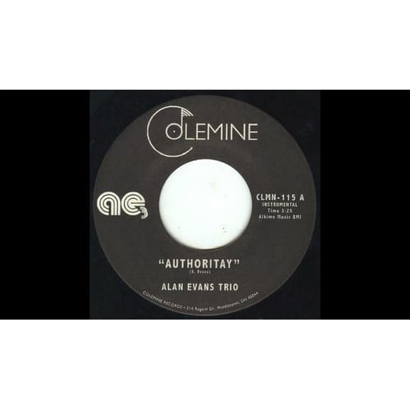 Alan Evans - Authority/Drop Hop - Music & Performance - Vinyl [7-Inch]
