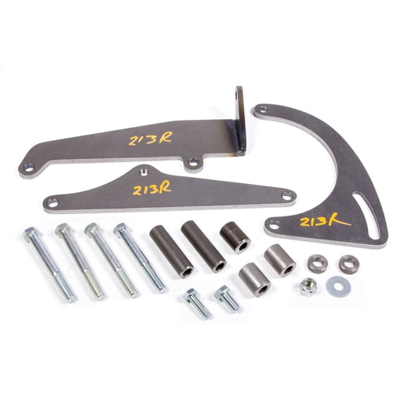 ALAN GROVE COMPONENTS 213R Alternator Brackets and Components Alt.Bracket SBC Short Pass.Side Low Profile