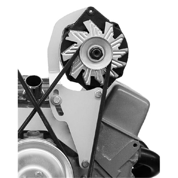 Alan Grove Components 200L Alternator Bracket - Small Block Chevy - Short Water Pump - Left Hand - High Mount