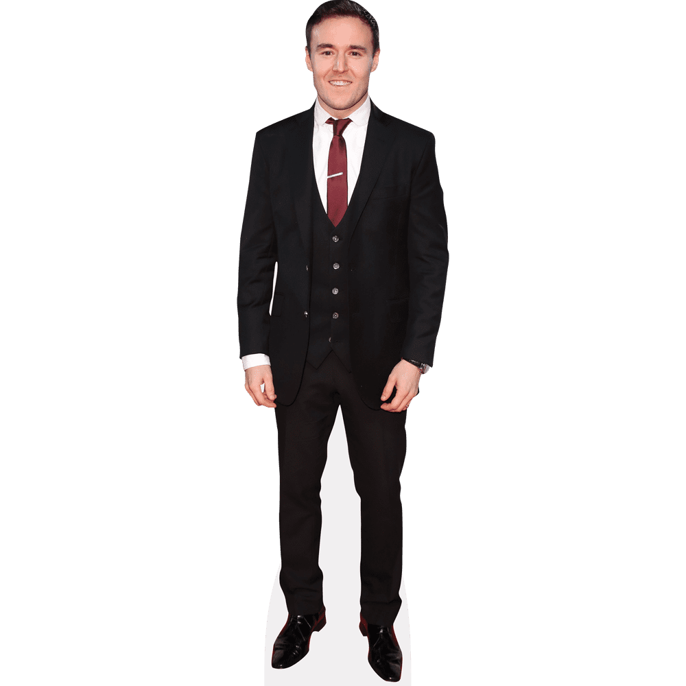 Alex O'Loughlin (Black Suit) Mini Cardboard Cutout Standee