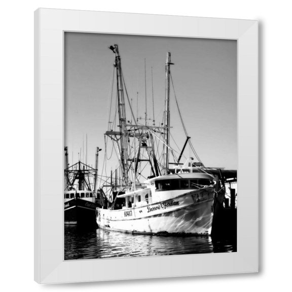 Alan Hausenflock 12x14 White Modern Wood Framed Wall Art Titled - The Darrow Jordan