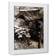 thumbnail image 1 of Alan Hausenflock 13x18 White Modern Wood Framed Wall Art Titled - Bamboo Garden II, 1 of 5