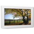 thumbnail image 1 of Alan Hausenflock 14x11 White Modern Wood Framed Wall Art Titled - Hillside Farm I, 1 of 5