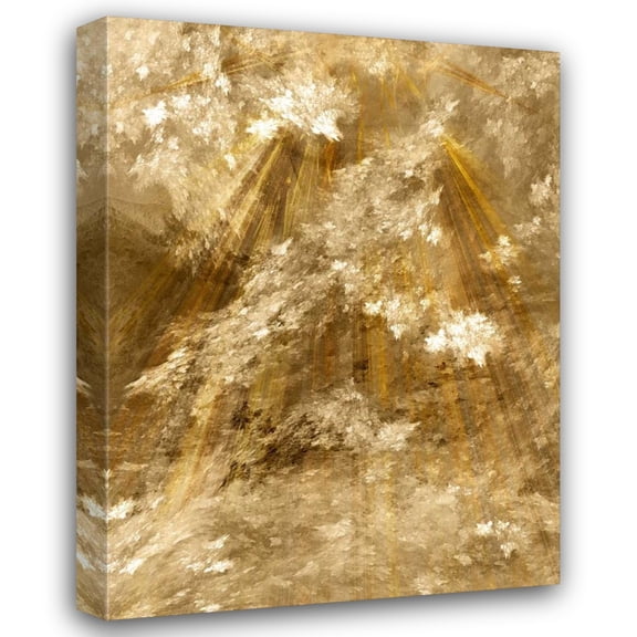 Alan Hausenflock 19x24 Gallery Wrapped Canvas Wall Art Titled - Fractal Light II