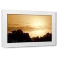 thumbnail image 1 of Alan Hausenflock 4x24 White Modern Wood Framed Wall Art Titled - Distant Mountains I, 1 of 5