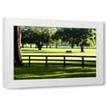 thumbnail image 1 of Alan Hausenflock 4x24 White Modern Wood Framed Wall Art Titled - Serene Horses I, 1 of 5