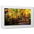 thumbnail image 1 of Alan Hausenflock 4x24 White Modern Wood Framed Wall Art Titled - The Road Home, 1 of 5