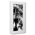 thumbnail image 1 of Alan Hausenflock 7x14 White Modern Wood Framed Wall Art Titled - Trenton Cyprus Panel II, 1 of 5