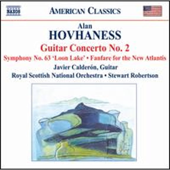 Pre-Owned Hovhaness: Guitar Concerto No. 2 (CD 0636943933626) by Javier Caldern (guitar), Royal Scottish National Orchestra, Stewart Robertson (conductor)