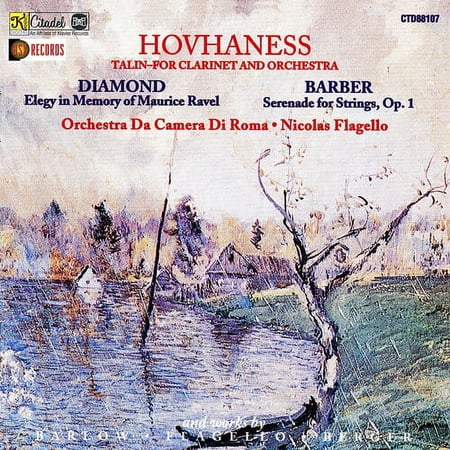 Alan Hovhaness - Talin: Concerto For Clarinet And String Orchestra - Music & Performance - CD