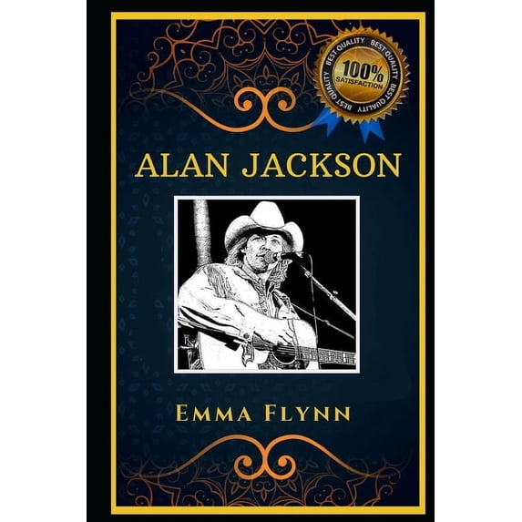 Alan Jackson: Alan Jackson : Honky-Tonky and Country Musician, the Original Anti-Anxiety Adult Coloring Book (Series #0) (Paperback)
