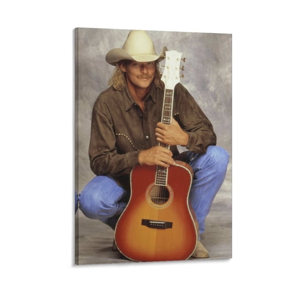 Alan Jackson Art Country Singer Poster (16) Canvas Wall Art Prints Poster Gifts Photo Picture Painting Posters Room Decor Home Decorative 12x18inch(30x45cm)
