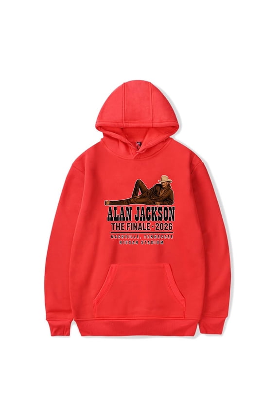 Alan Jackson Nashville 2026 Hoodie Unisex Hooded Sweatshirt Fashion Printed Pullover