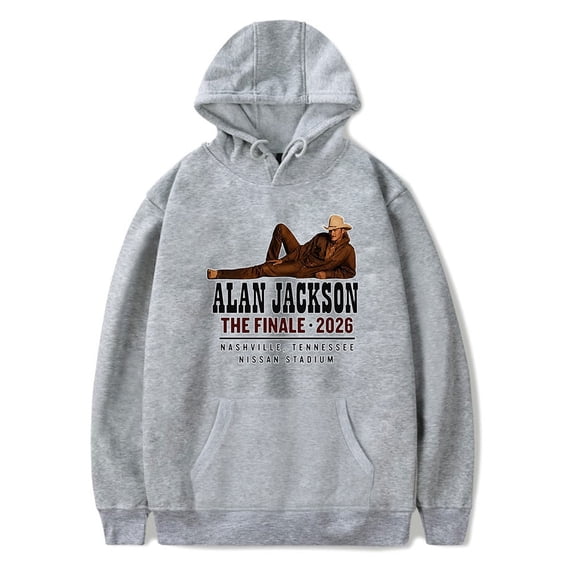 Alan Jackson Nashville 2026 Hoodie Unisex Hooded Sweatshirt Fashion Printed Pullover