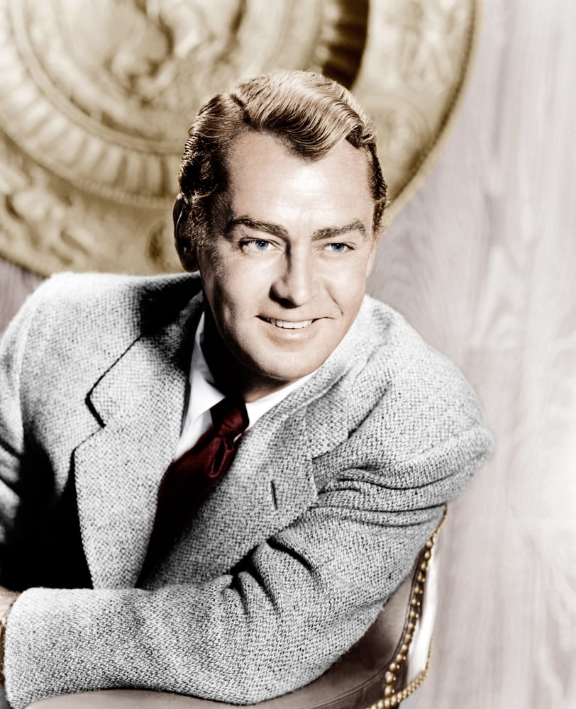 Alan Ladd Canvas Art - (16 x 20)