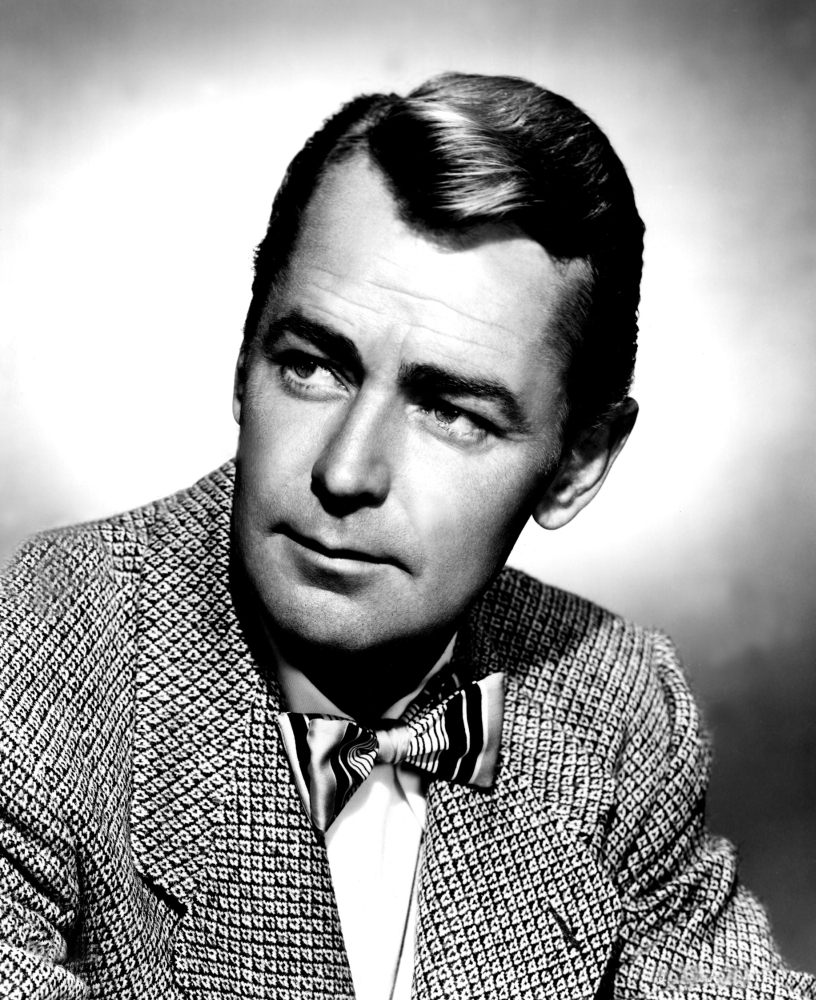Alan Ladd Canvas Art - (16 x 20)