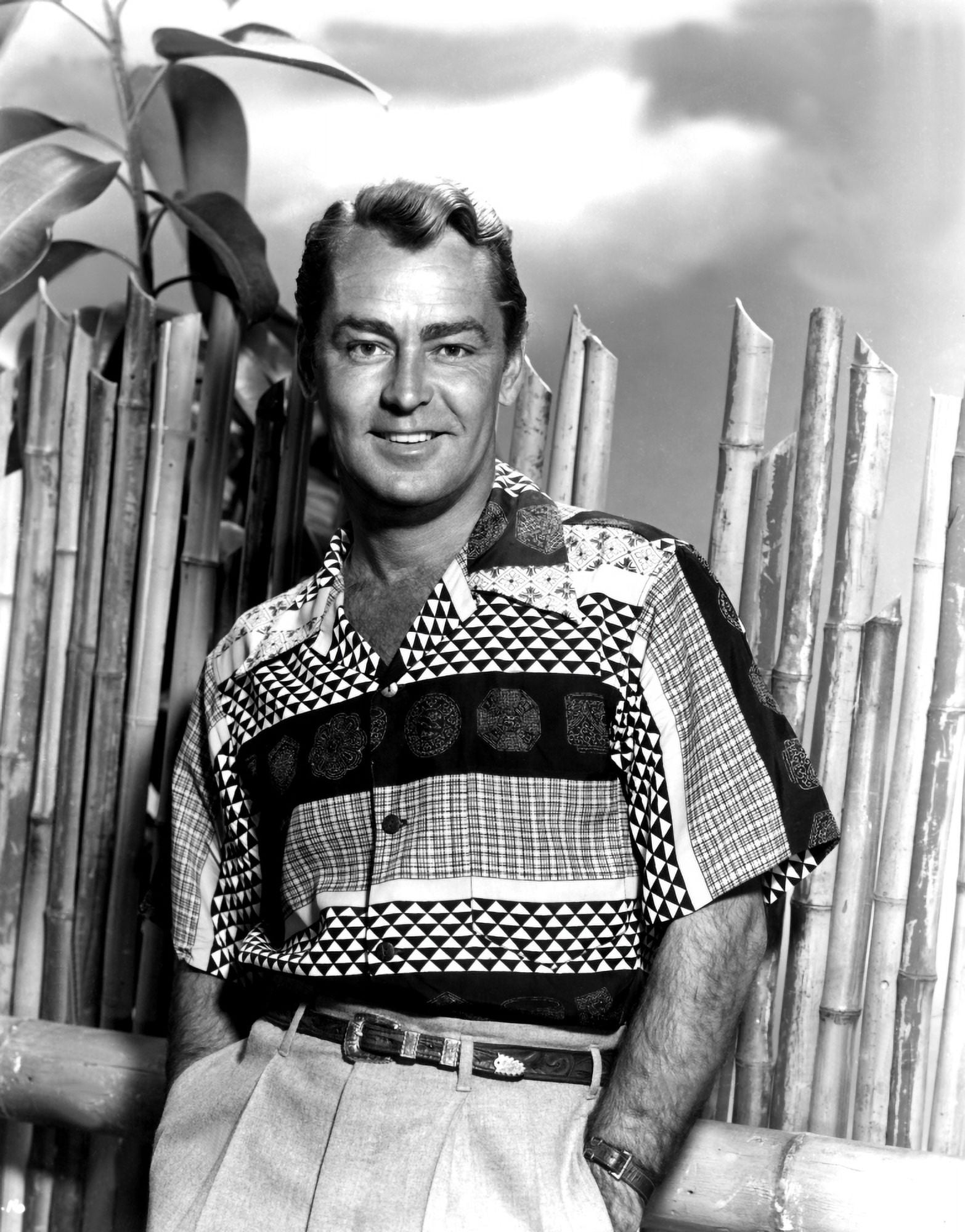 Alan Ladd Canvas Art - (16 x 20)