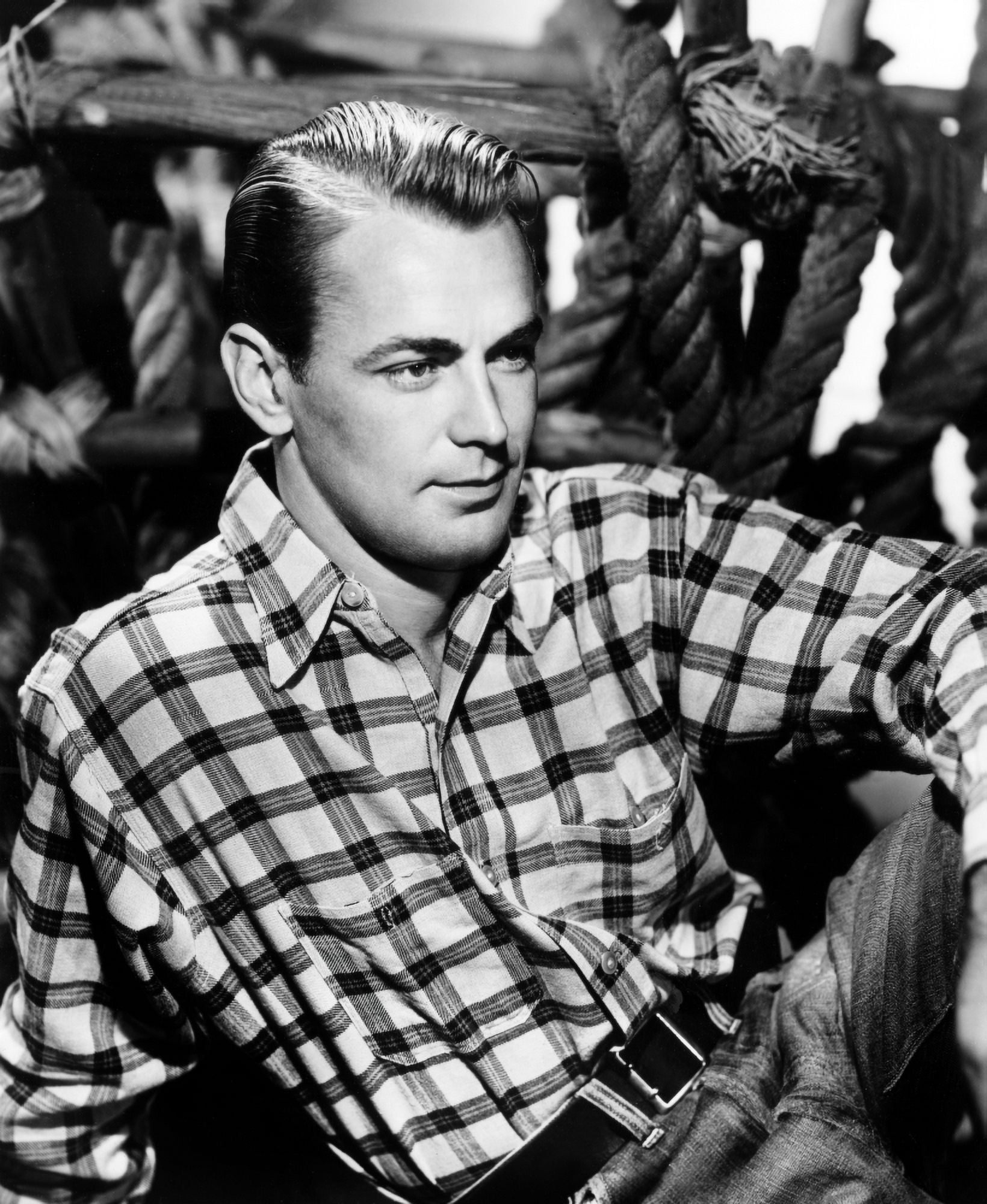 Alan Ladd Canvas Art - (16 x 20)