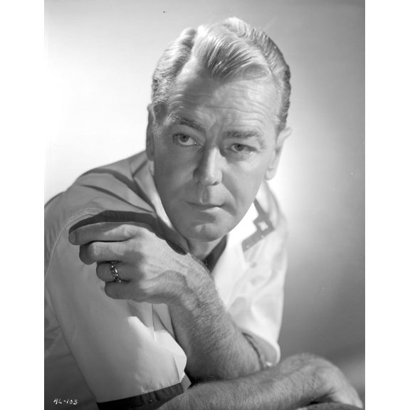 Alan Ladd Making a Cross Arms Pose in Close Up Portrait Photo Print (24 x 30)