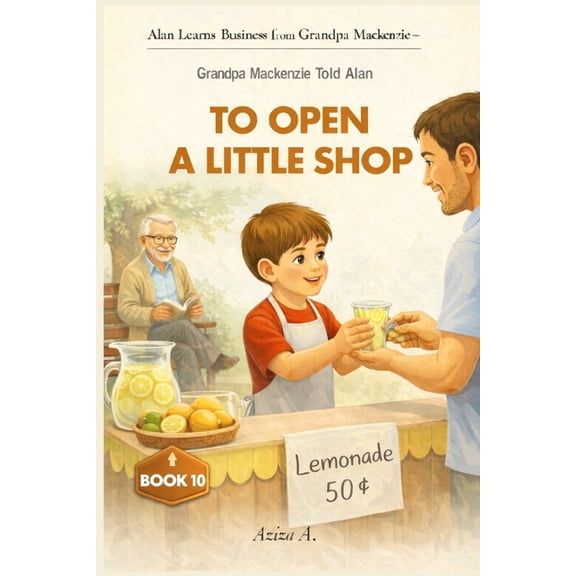 Alan Learns Business from Grandpa MacKen Grandpa Mackenzie Told Alan to Open a Little Shop, Book 10, (Paperback)