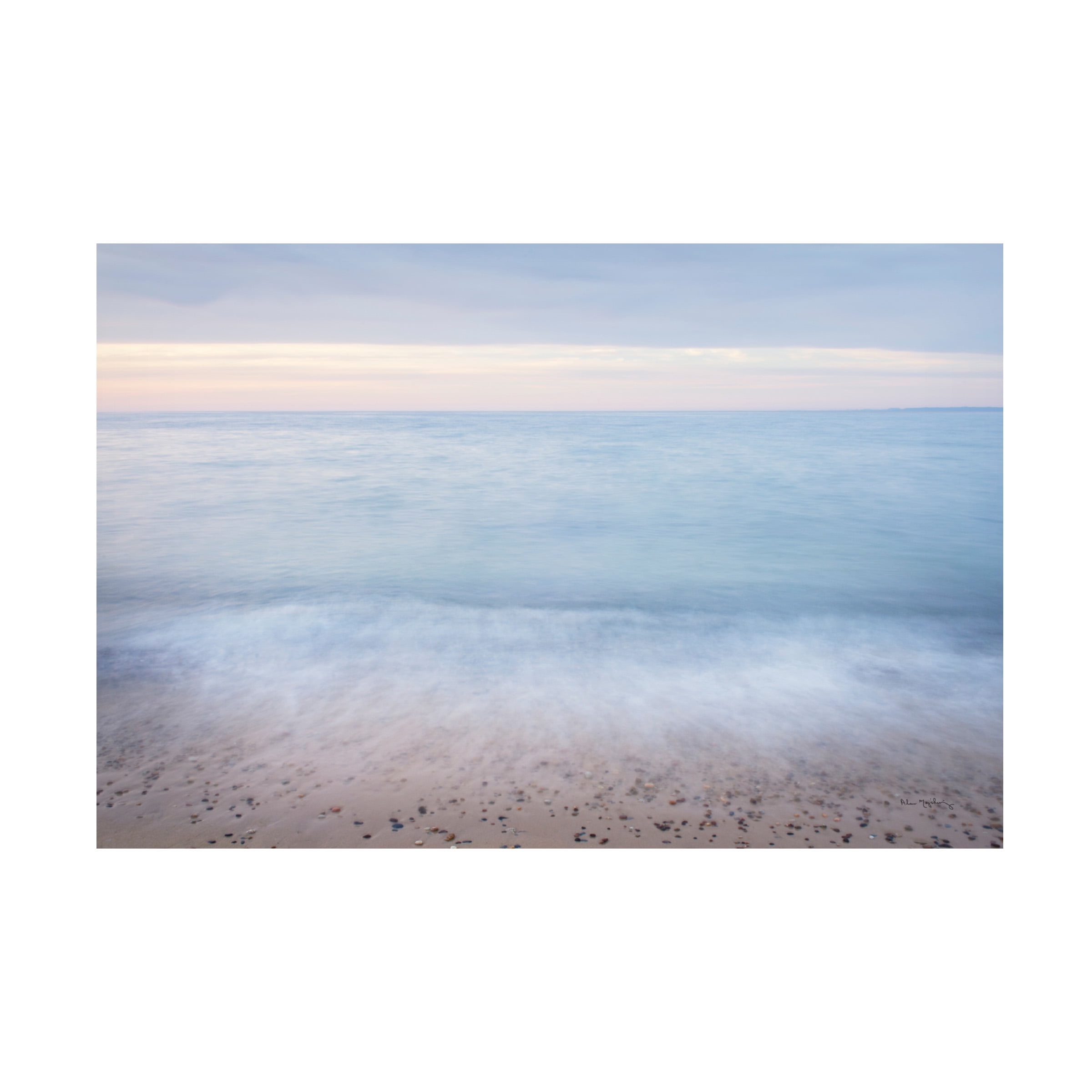 Alan Majchrowicz 'Lake Superior Beach II' Canvas Art