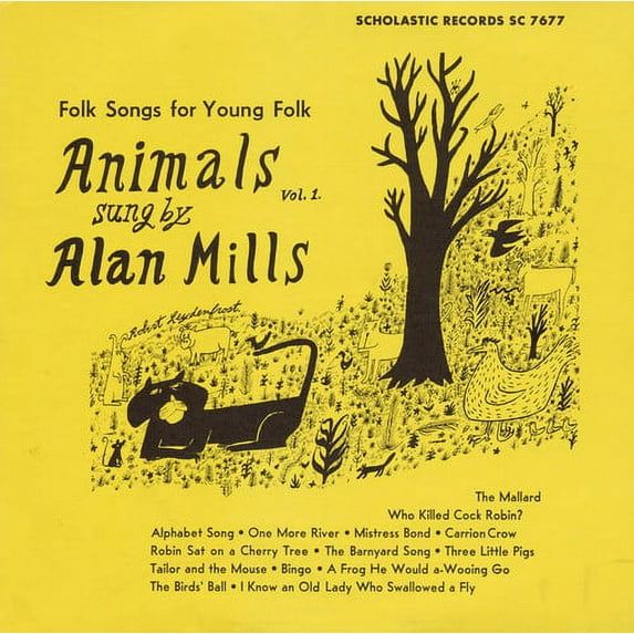 Alan Mills - Animals, Vol.1 - Children's Music - CD