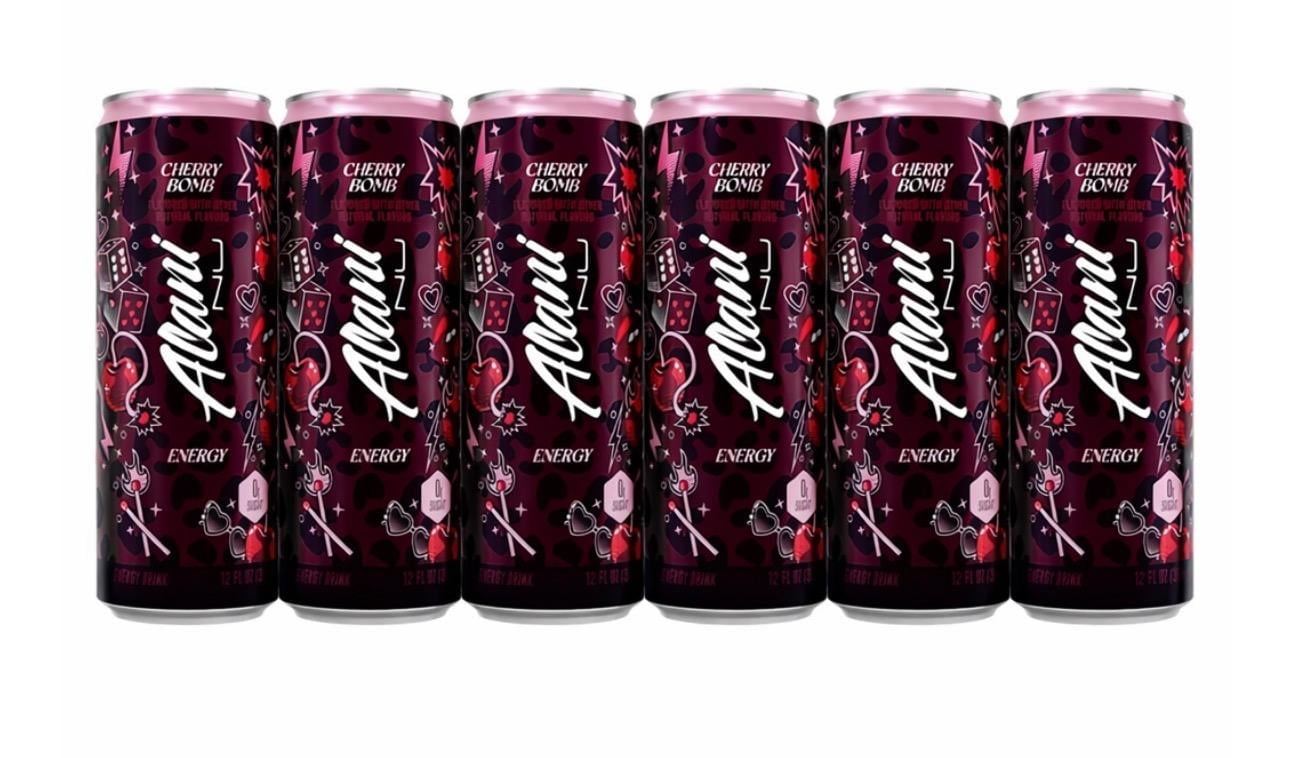 Alani Cherry Bomb Energy Drink, 6 Count, 12 fl oz
