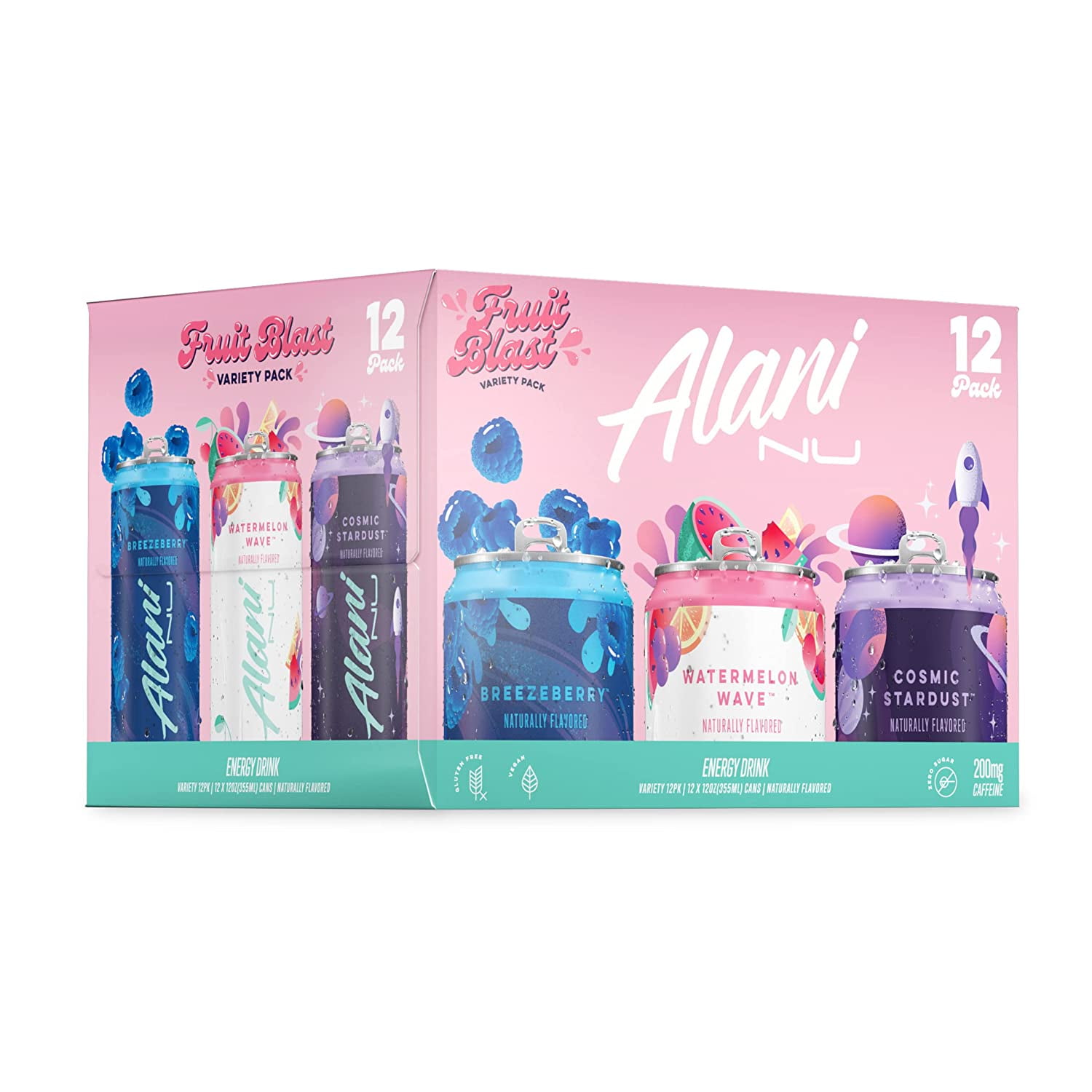 Alani Energy Drink Alani Nu Nrg Fruit Blast 12pk