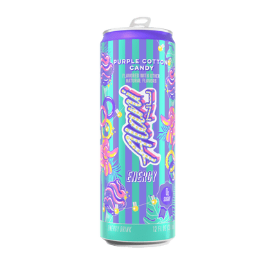 Alani Nu Purple Cotton Candy Sugar Free Energy Drink Single Can