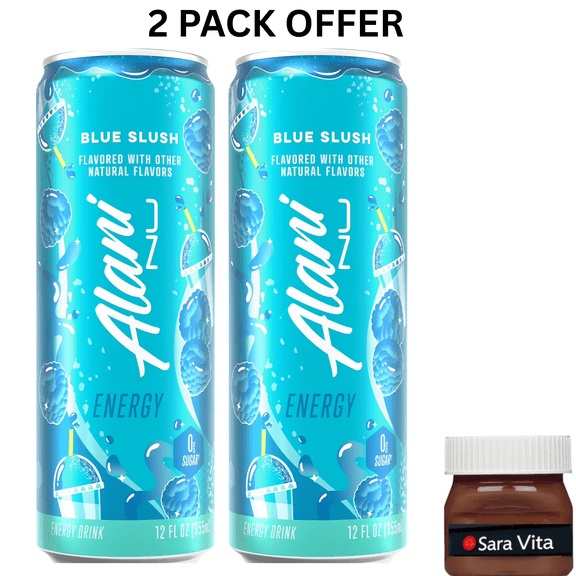 Alani Nu, Blue Slush, 12 fl oz, Single Can
