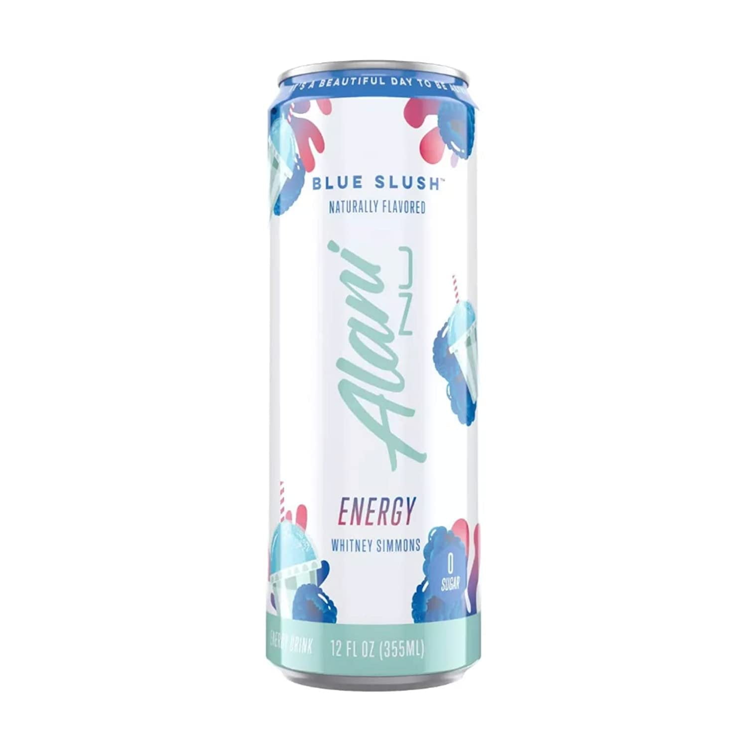 Alani Nu Energy Drink - Blue Slush - 12oz Cans (6 Pack) - Walmart.com