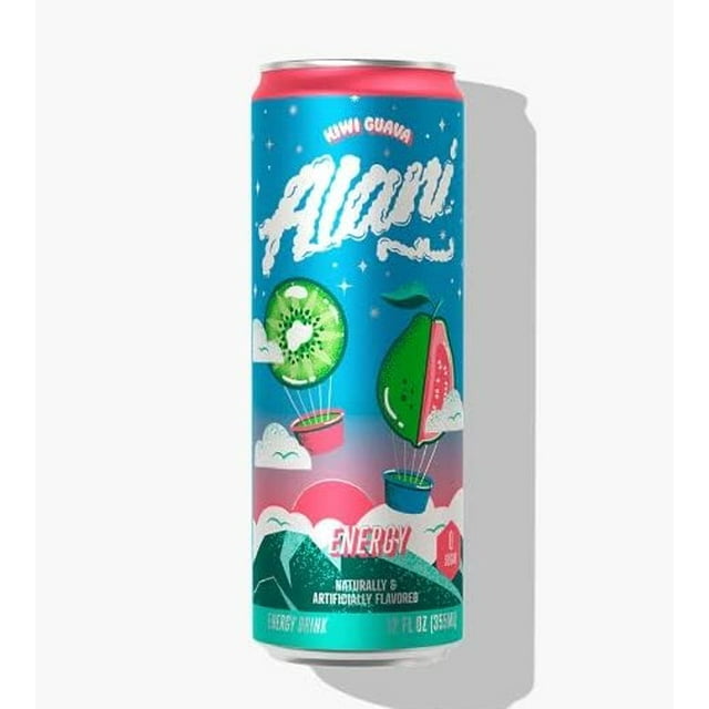 Alani Nu Energy Drink Kiwi Guava, Sugar Free Pre Workout