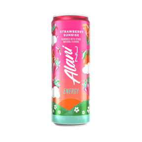 Alani Nu, Strawberry Sunrise, 12 fl oz, Single Can