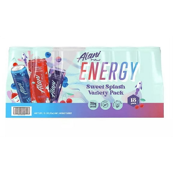 Alani Nu Energy Drink Variety Pack (12 fl. oz., 18 pk.)